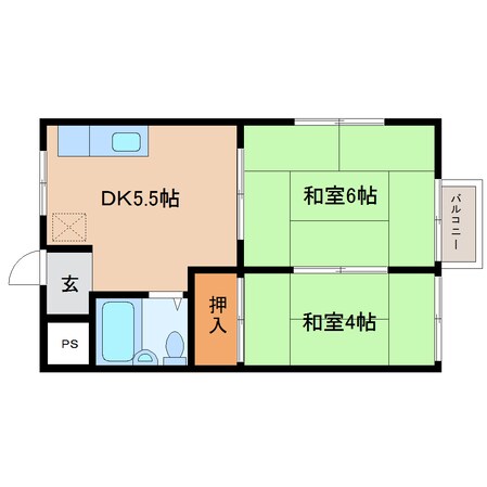 新清水駅 バス9分  村松下車：停歩3分 2階の物件間取画像